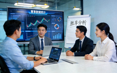 专业团队正在讨论赛事数据分析